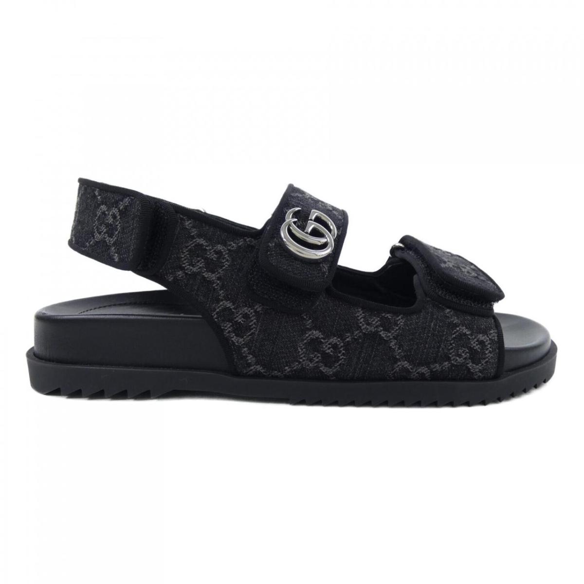 楽天市場】【中古】 グッチGUCCI ラバーヒールサンダル 紫23.5位