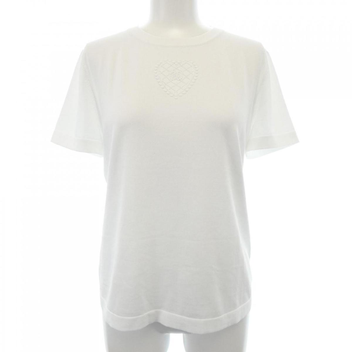 CHANEL タオル地　Tシャツ シャネル夏 半袖tシャツパロディ風 コットン丸首トップス