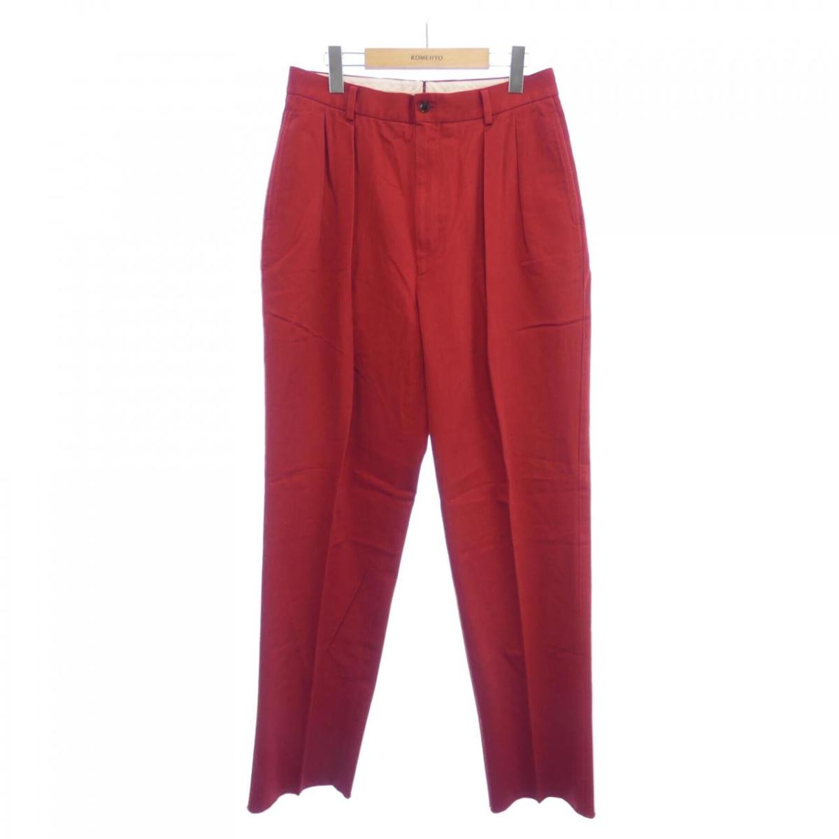 楽天市場】NEAT ウールモヘア混 ストライプ ツータックパンツ 48