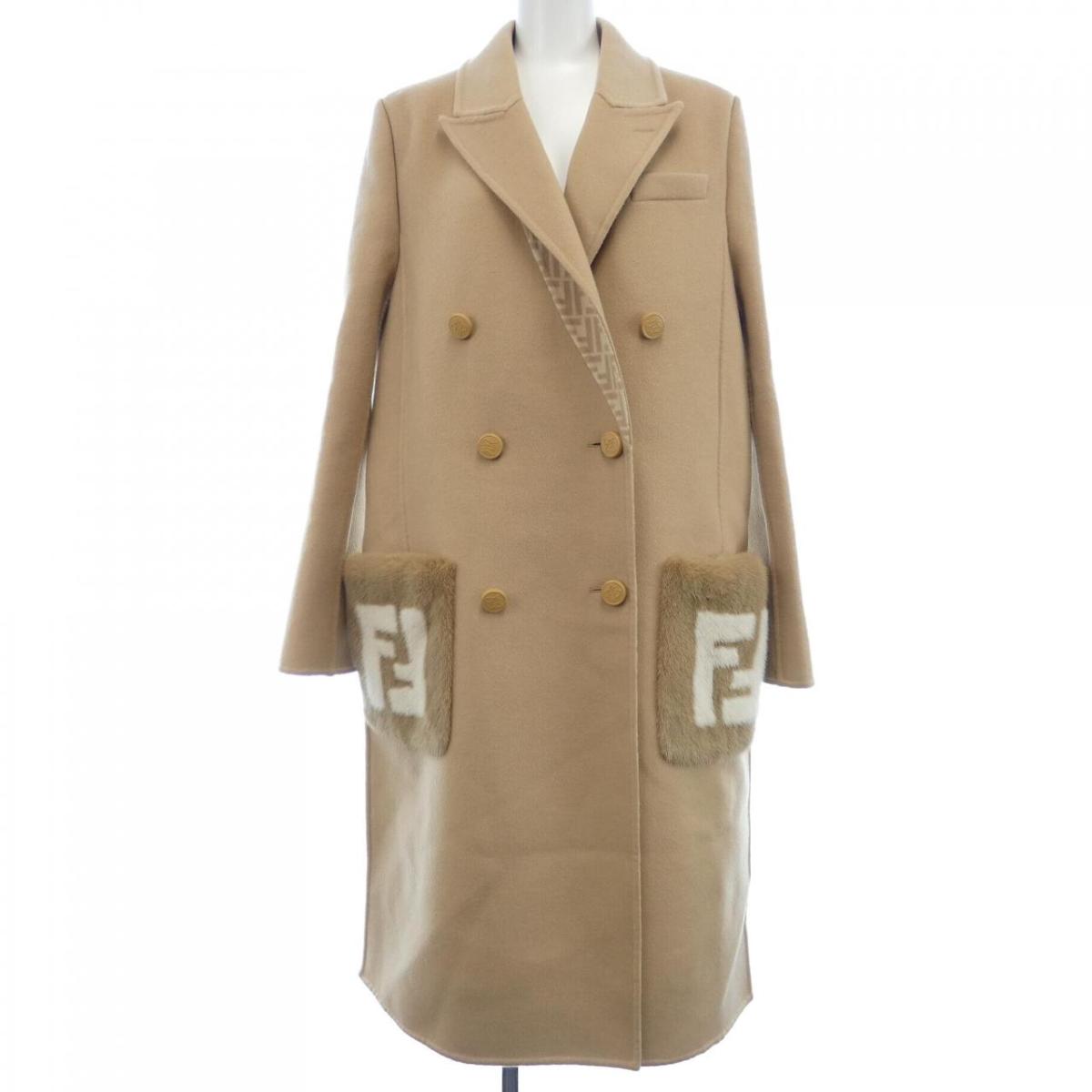 フェンディ FENDI 厚地の外套【中古】