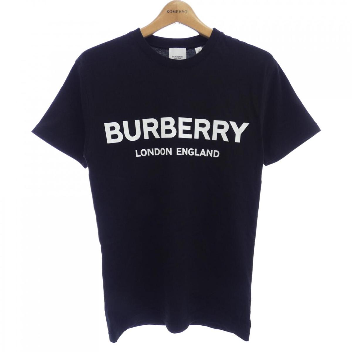 楽天市場】BURBERRY FRONT LOGO COTTON S/S T-SHIRT SIZE-L