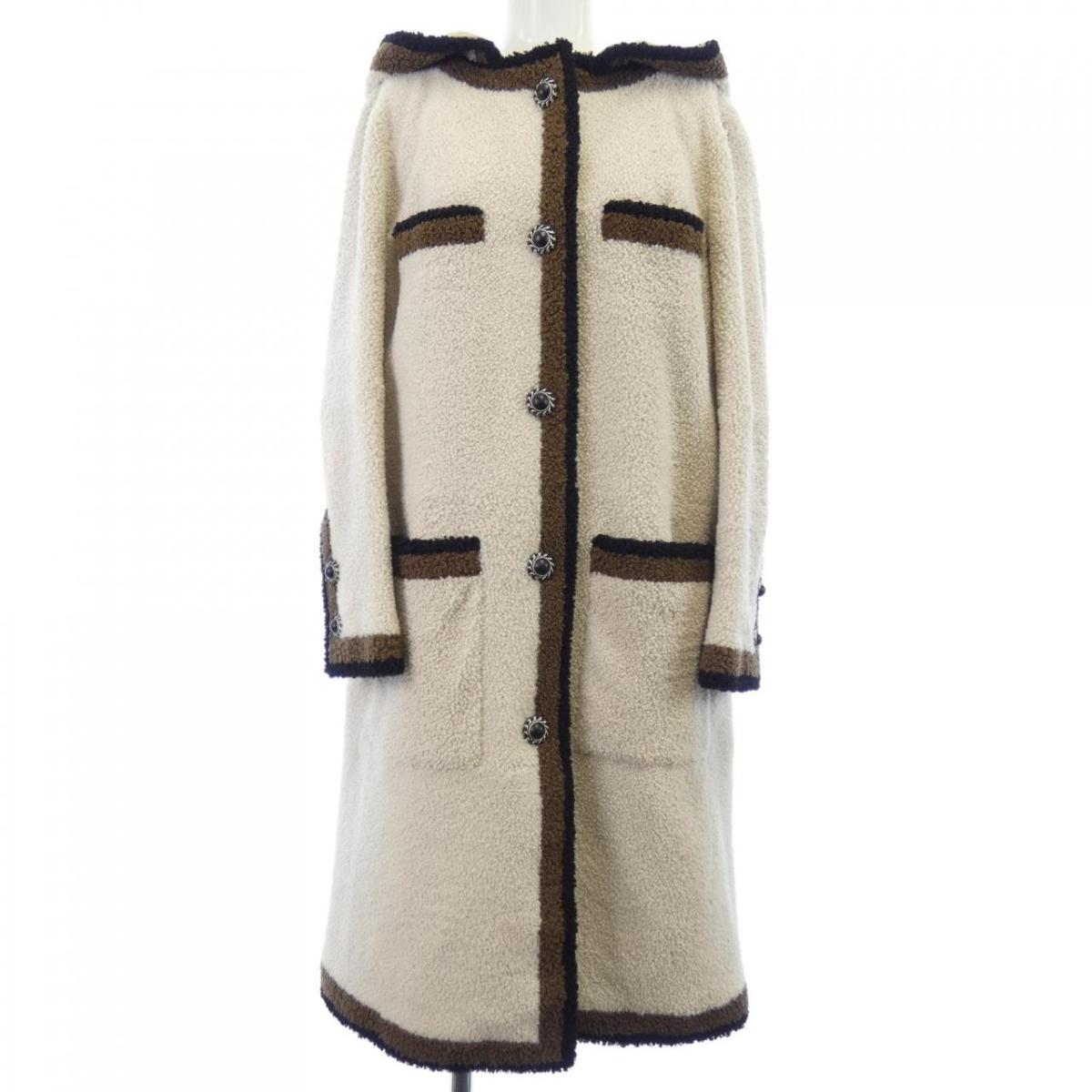 シャネル CHANEL ムートンコート【中古】