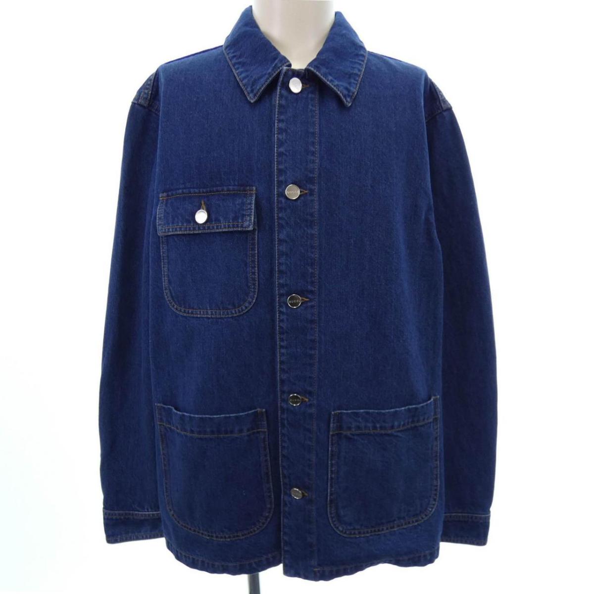 楽天市場】【GUCCI】グッチ『GGデニム リバーシブル ジャケット ロゴ