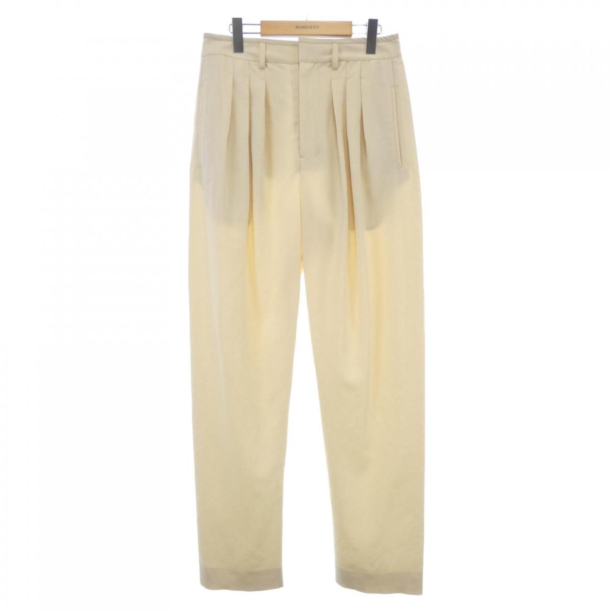 楽天市場】ルメール LEMAIRE コットンパンツ ベージュ メンズ pa1173