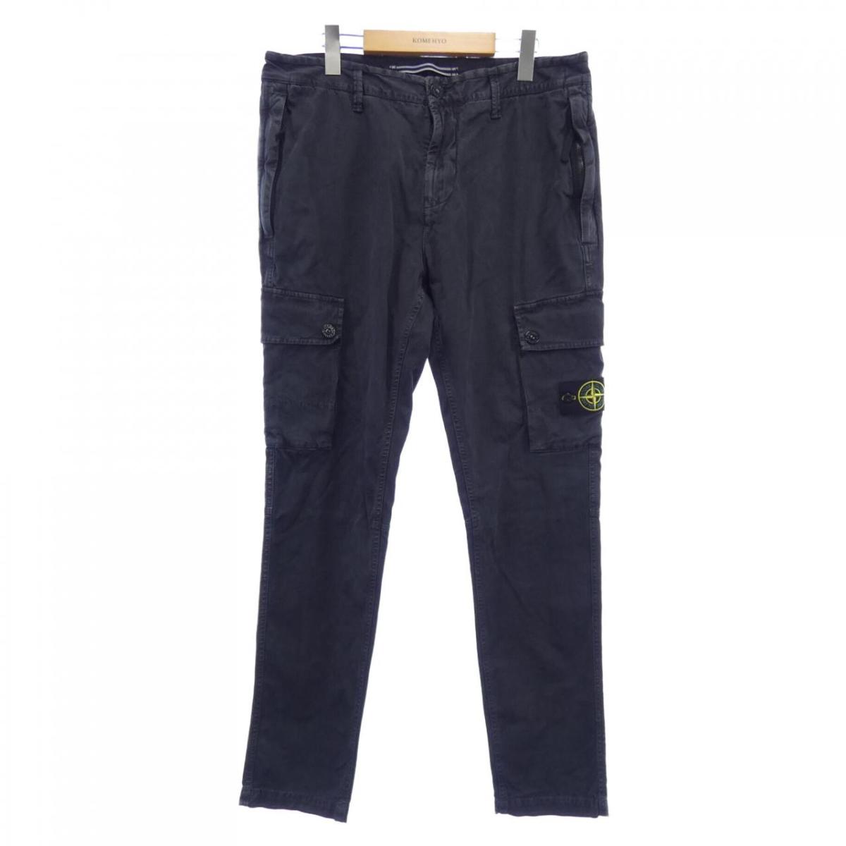楽天市場】イタリア製 00s STONE ISLAND Cotton Pants 黒 44