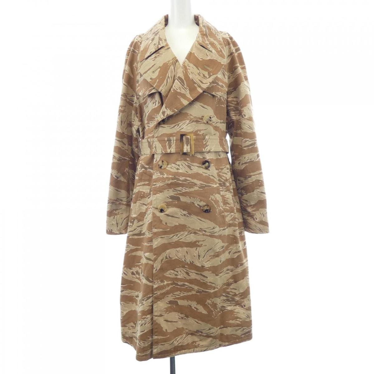 楽天市場】CELINE セリーヌ 28V36-6073 トレンチコート マスチック