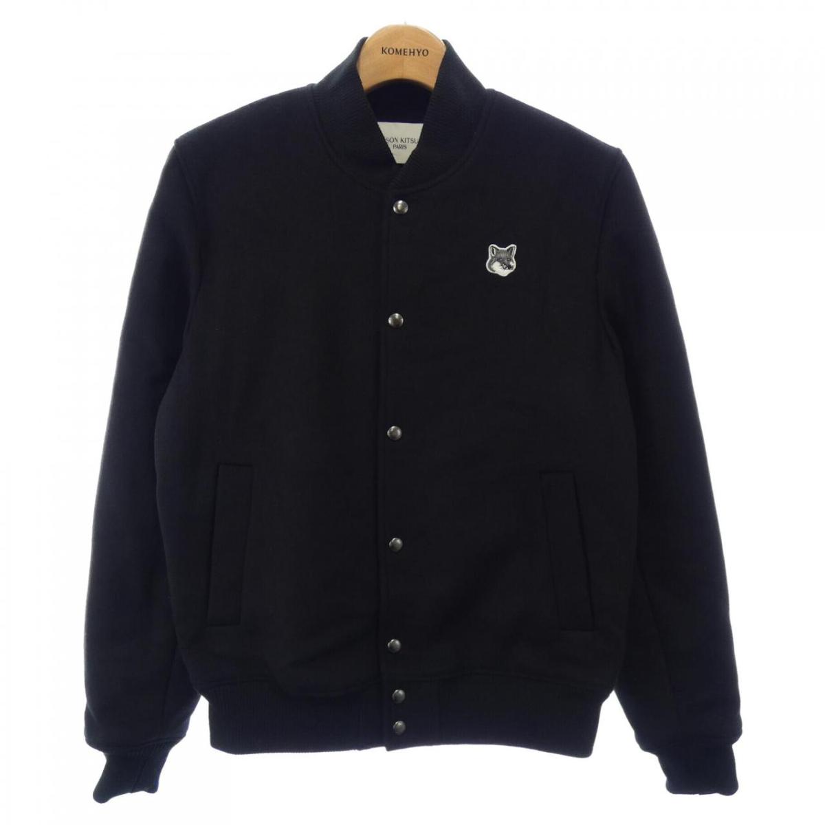 【希少】メゾンキツネ ブルゾン MA-1 スタジャン　キルティング　キルト　ロゴ MAISON KITSUNE Maison Kitsune メゾンキツネ ブルゾン Fox Head