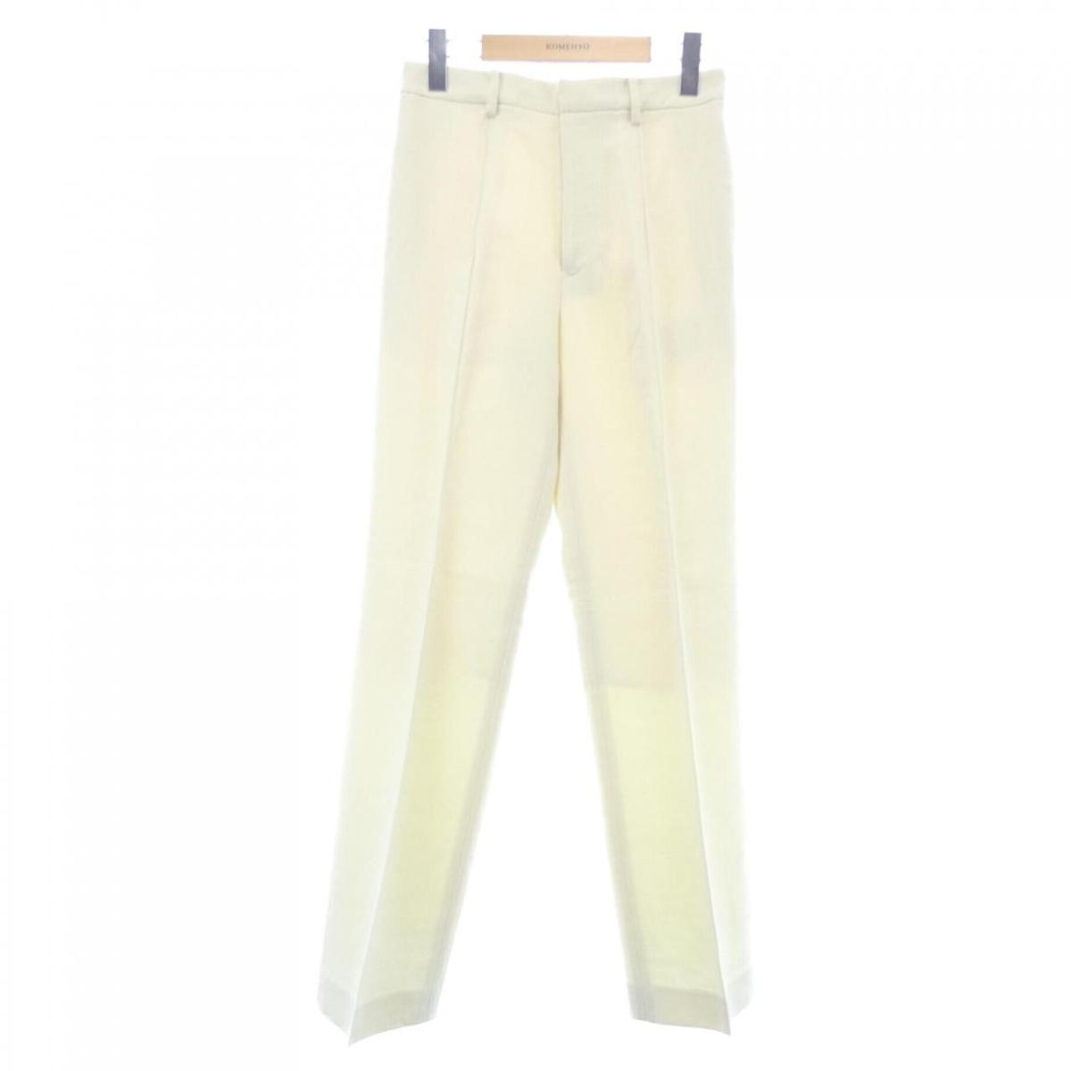 楽天市場】美品 AURALEE ドビー織り ウール スラックス パンツ 0