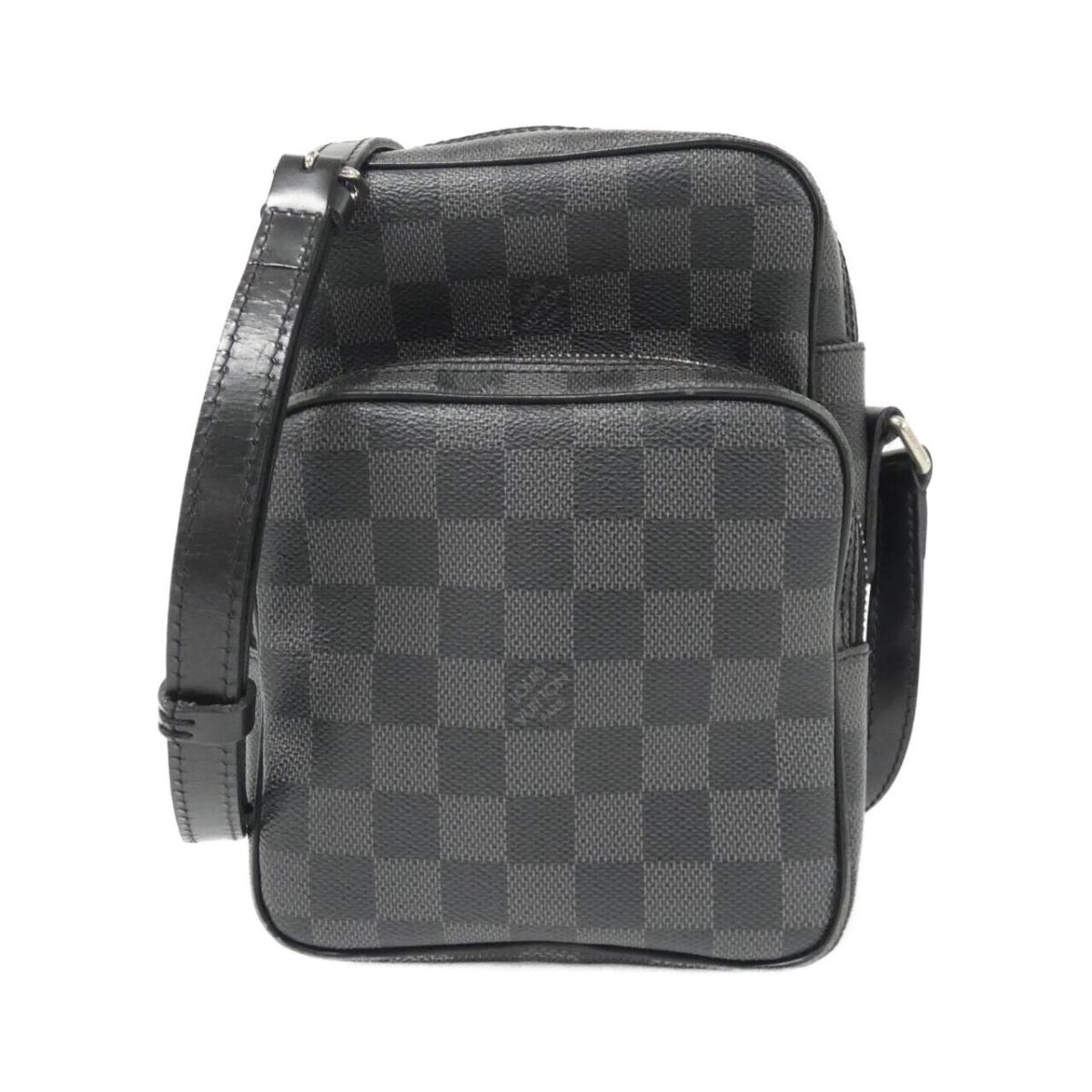 ルイヴィトン ダミエ グラフィット レム N41446 ショルダーバッグ【中古】