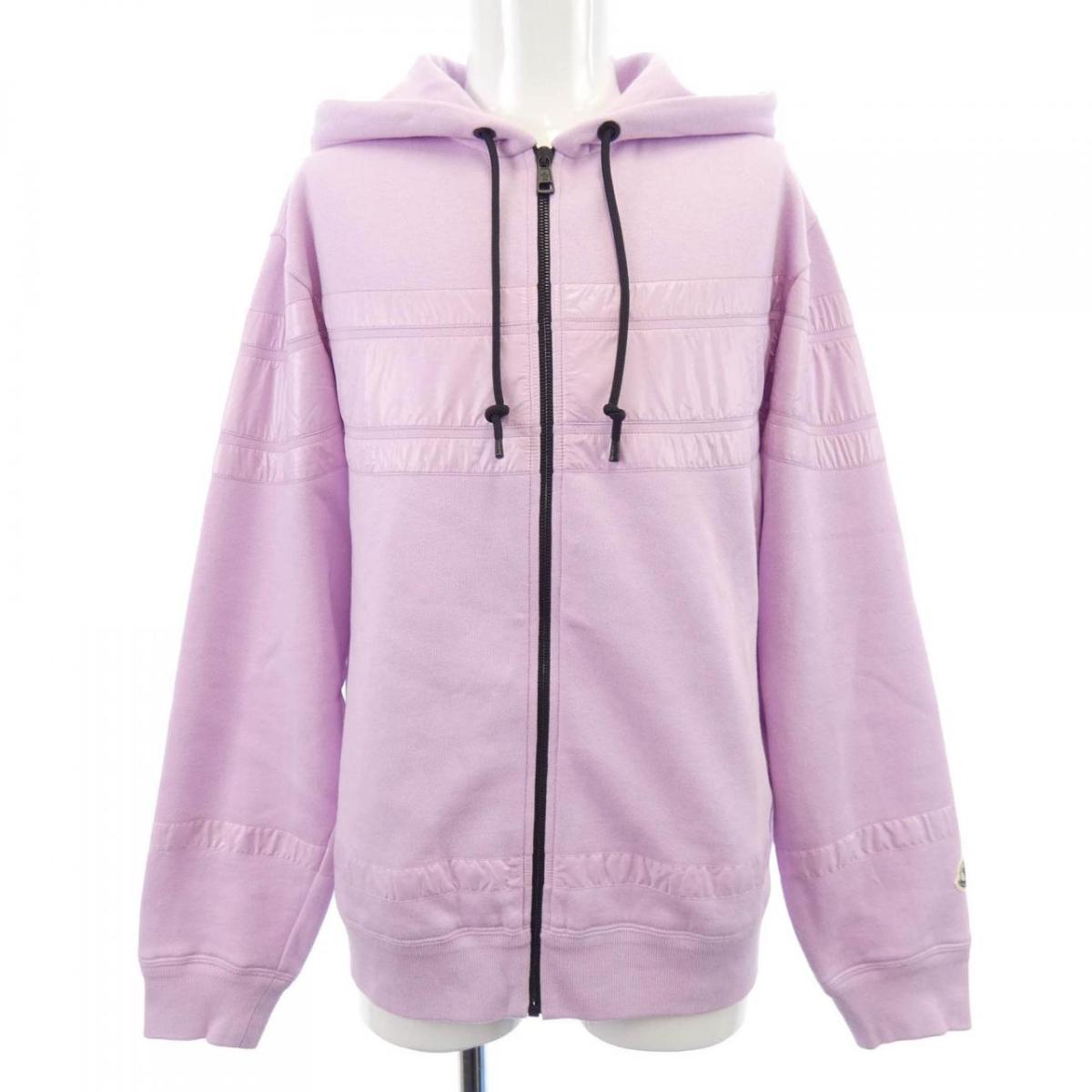 専用　　モンクレール　ジップアップパーカー　M　ピンク ピンク系 MONCLER(モンクレール) パーカー・フーディ(レディース