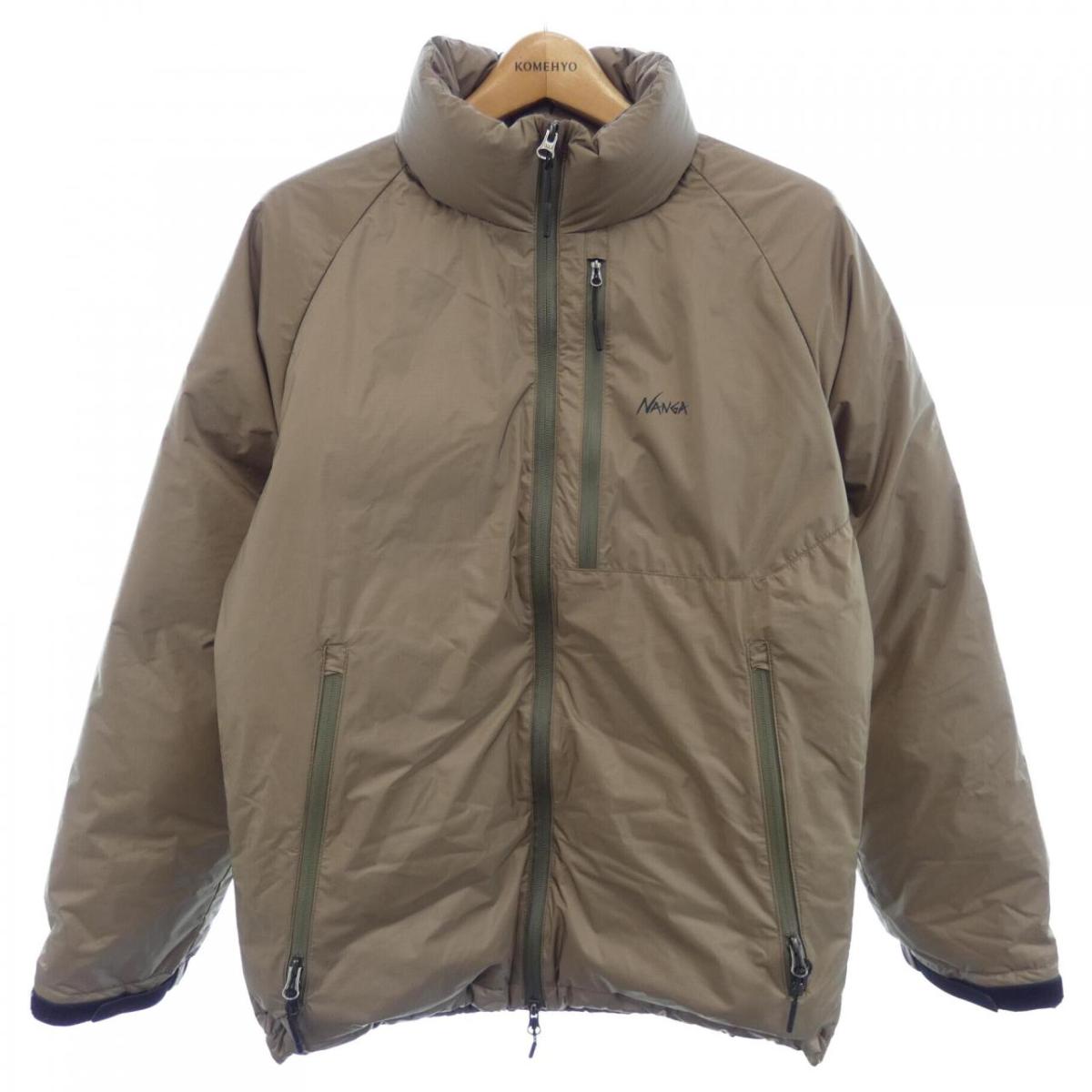 NANGA ベージュ ダウン believe in your adventure 楽天市場】【中古】NANGA | ナンガ BELIEVE IN YOUR ADVENTURES ダウン