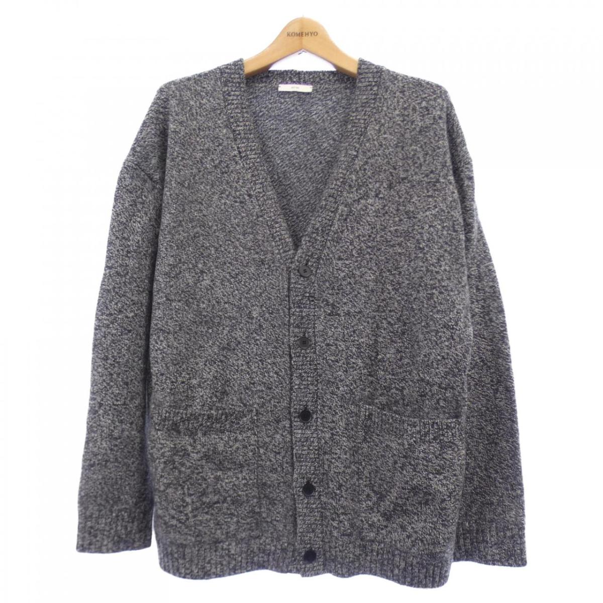 美品★ATON エイトン★ファーカシミヤ ショートカーディガン カシミヤ100 美品☆ATON エイトン☆ファーカシミヤ ショートカーディガン カシミヤ100