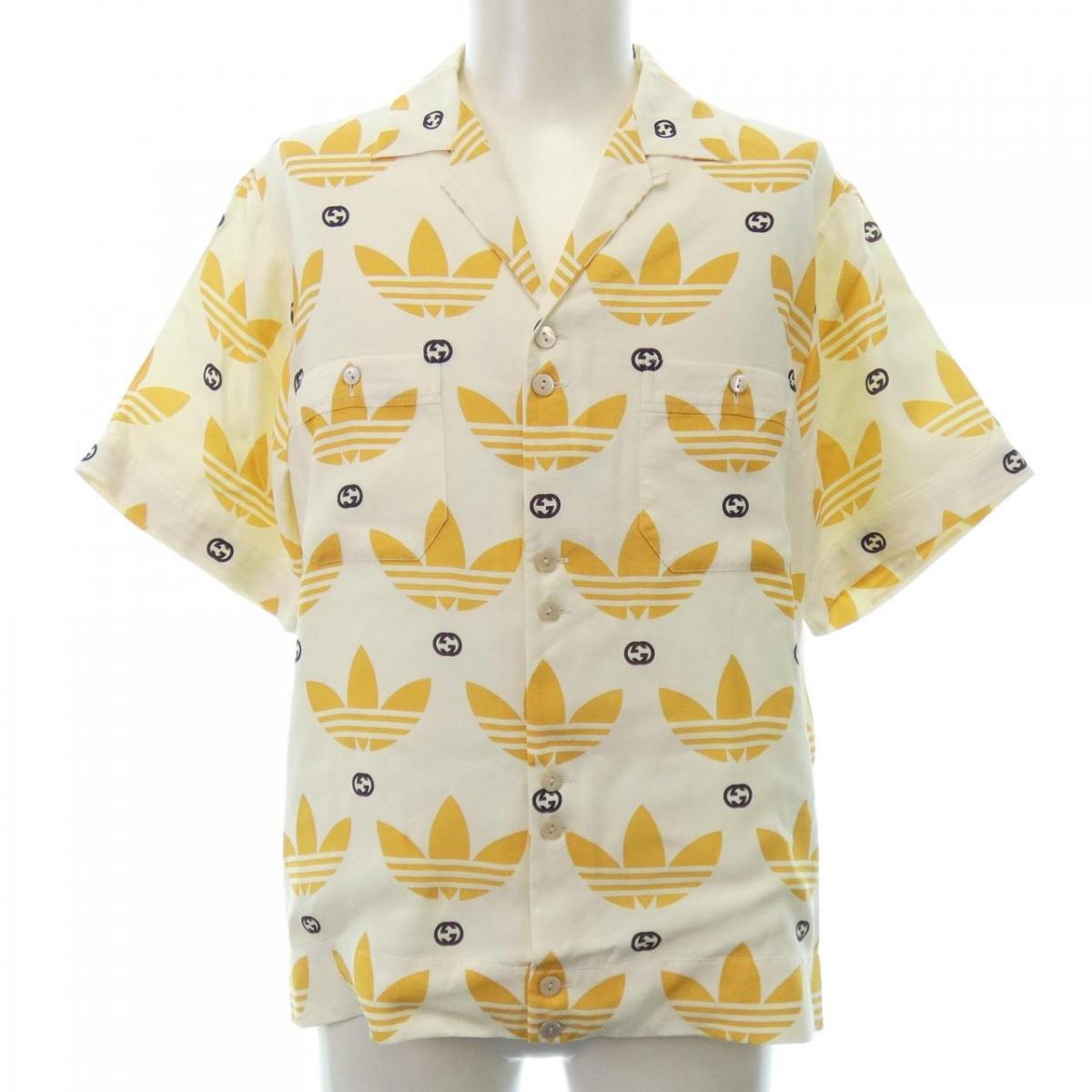 楽天市場】GUCCI x adidas OXFORD COTTON S/S SHIRT 701360