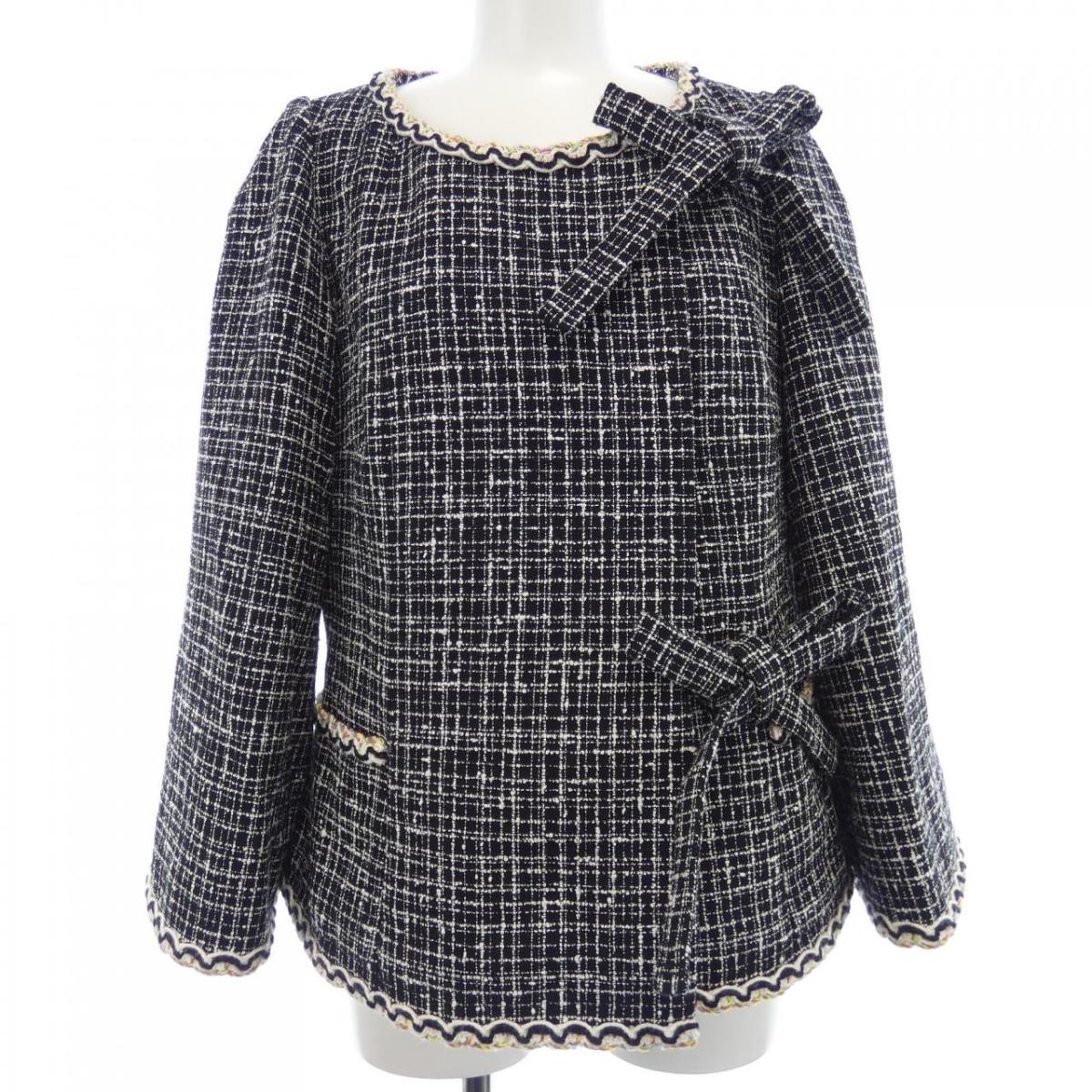 シャネル CHANEL LOOK35 P78887V68997 否色つや上衣【中古】