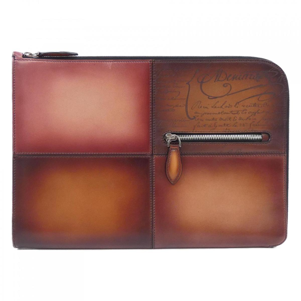 ベルルッティ Berluti ニノTGMスクリットレザークラッチ BAG【中古】