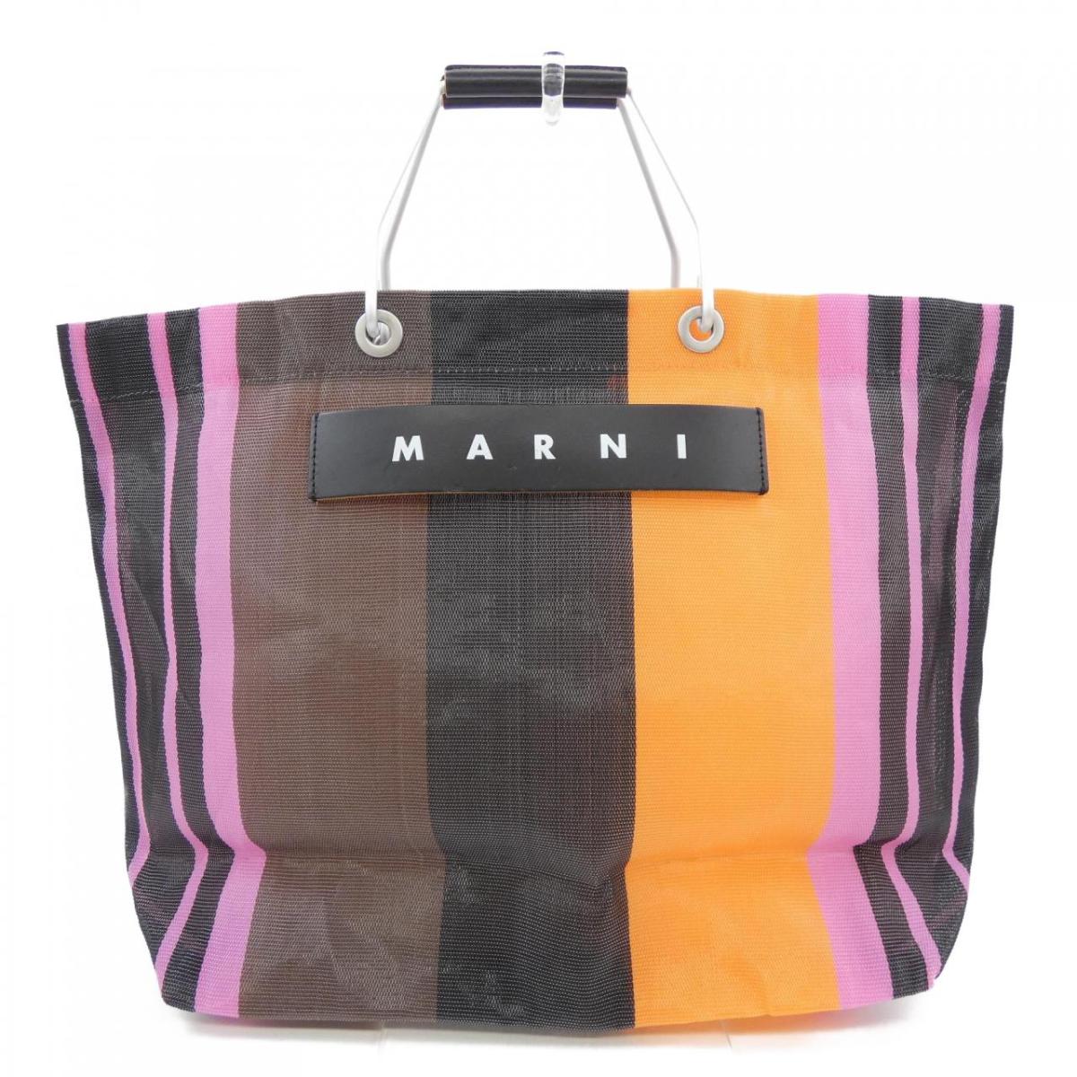 マルニ MARNI MARNI MARKETストライプバッグ SHMHR08A0 BAG【中古】