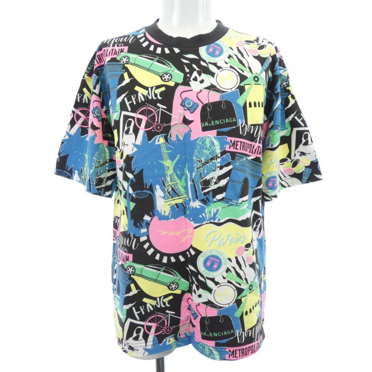 バレンシアガ BALENCIAGA 594599 THV70 Tシャツ【中古】