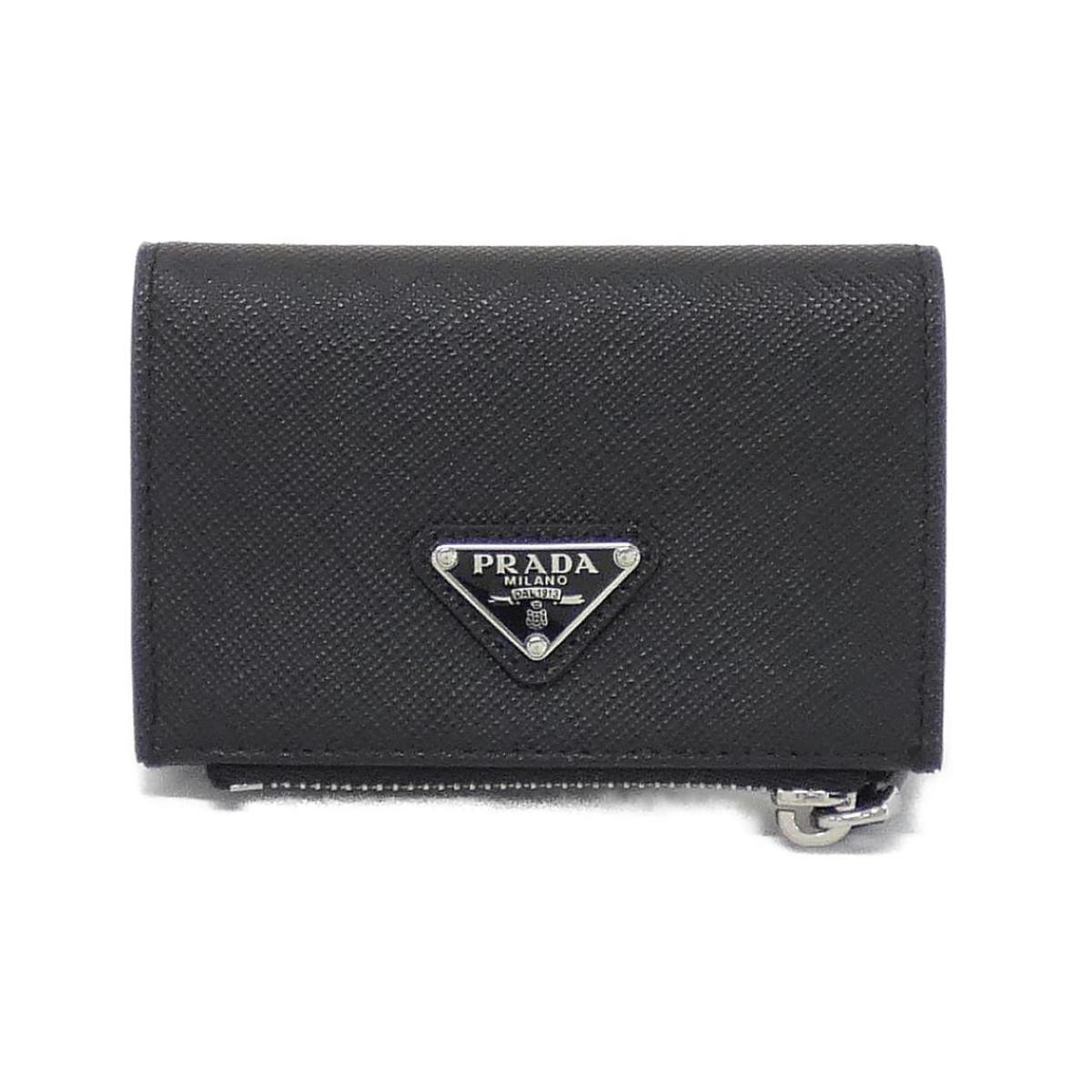 プラダ PRADA SAFFIANO TRIANGOLO ケース 財布 サフィアーノレザー レディース ブラック系 2MC084QHHF0002 【新品】 楽天市場】プラダ PRADA SAFFIANO TRIANGOLO コインケース 財布
