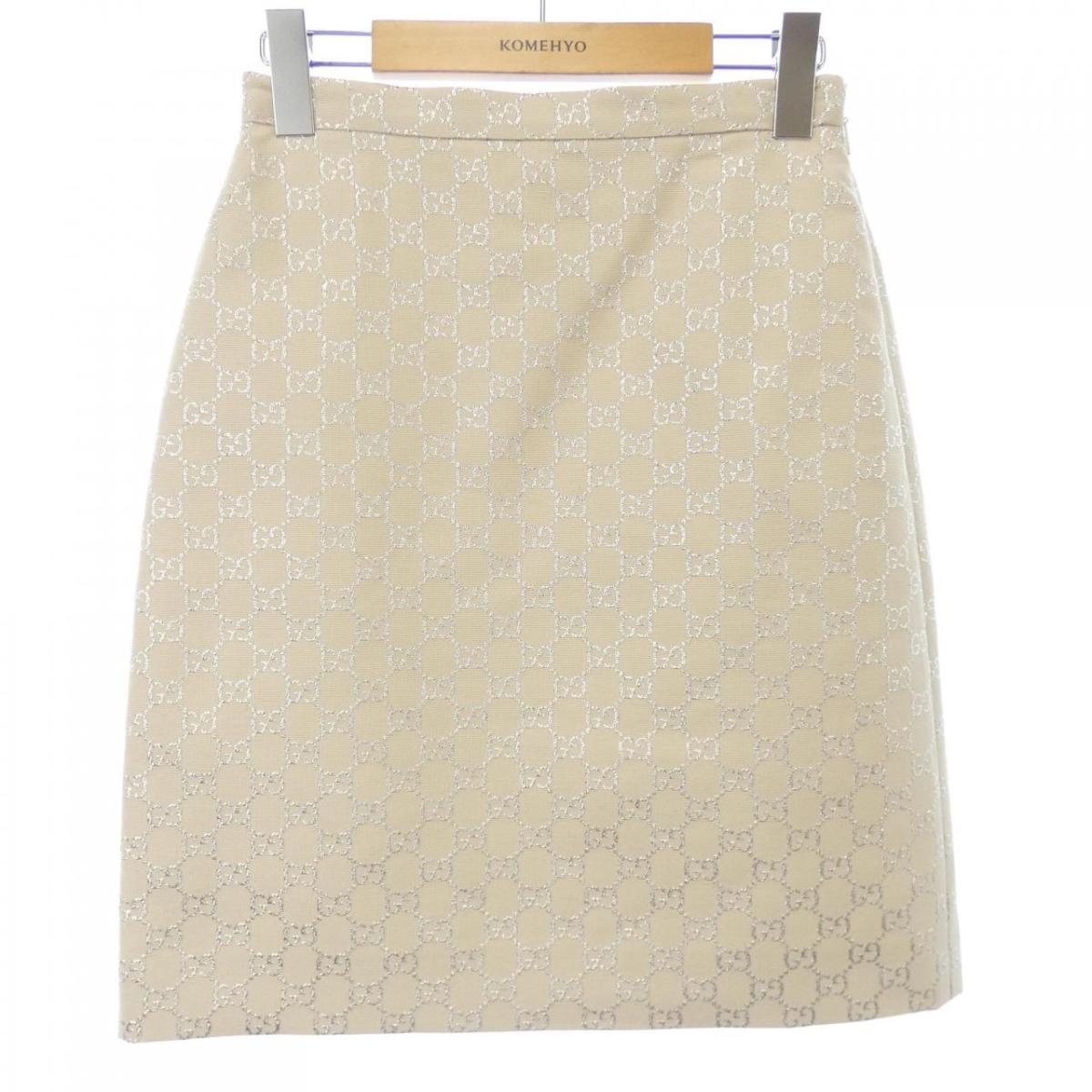 楽天市場】GUCCI グッチ スカート ウール ナイロン ツイード