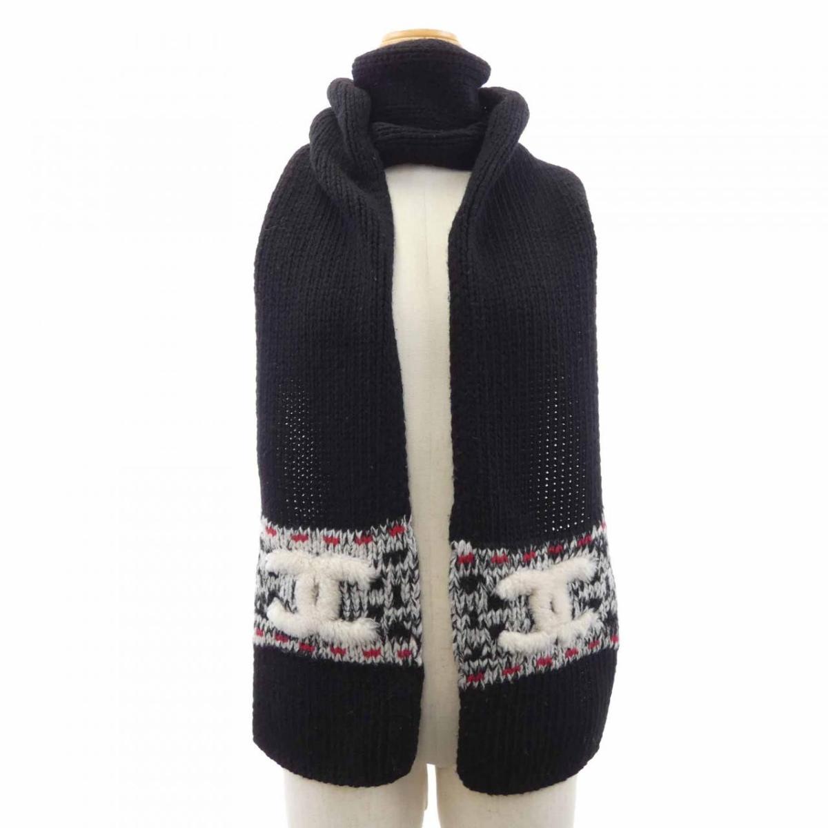 楽天市場】CHANEL シャネル 大判ストール シルク カシミヤ グリーン