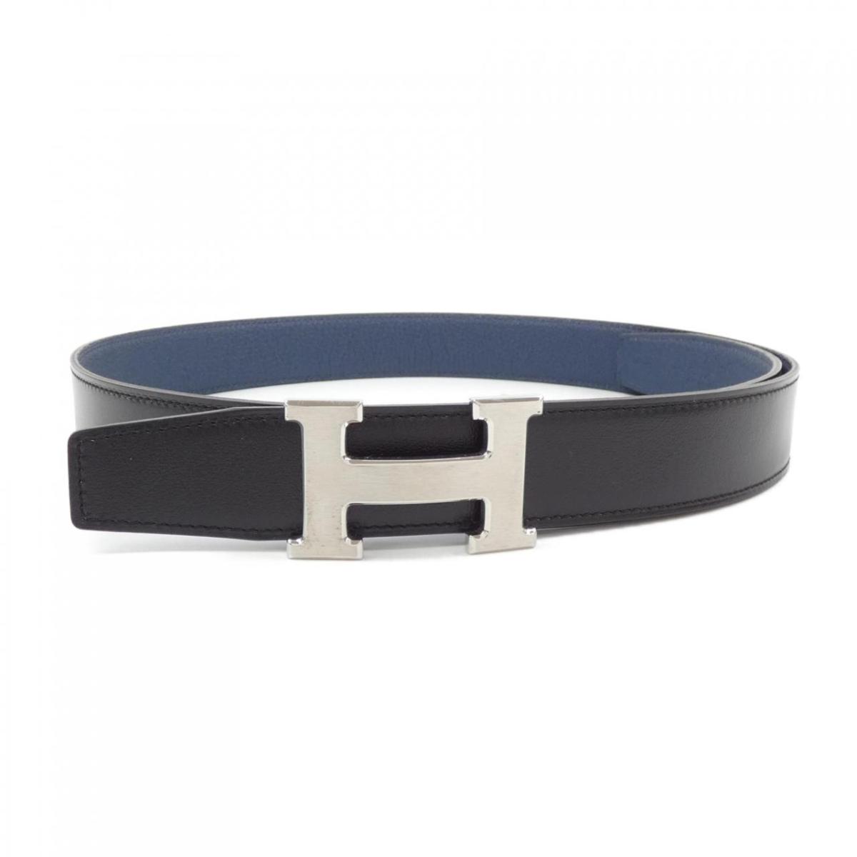 楽天市場】HERMES エルメス ダブルリングベルト レザー オレンジ