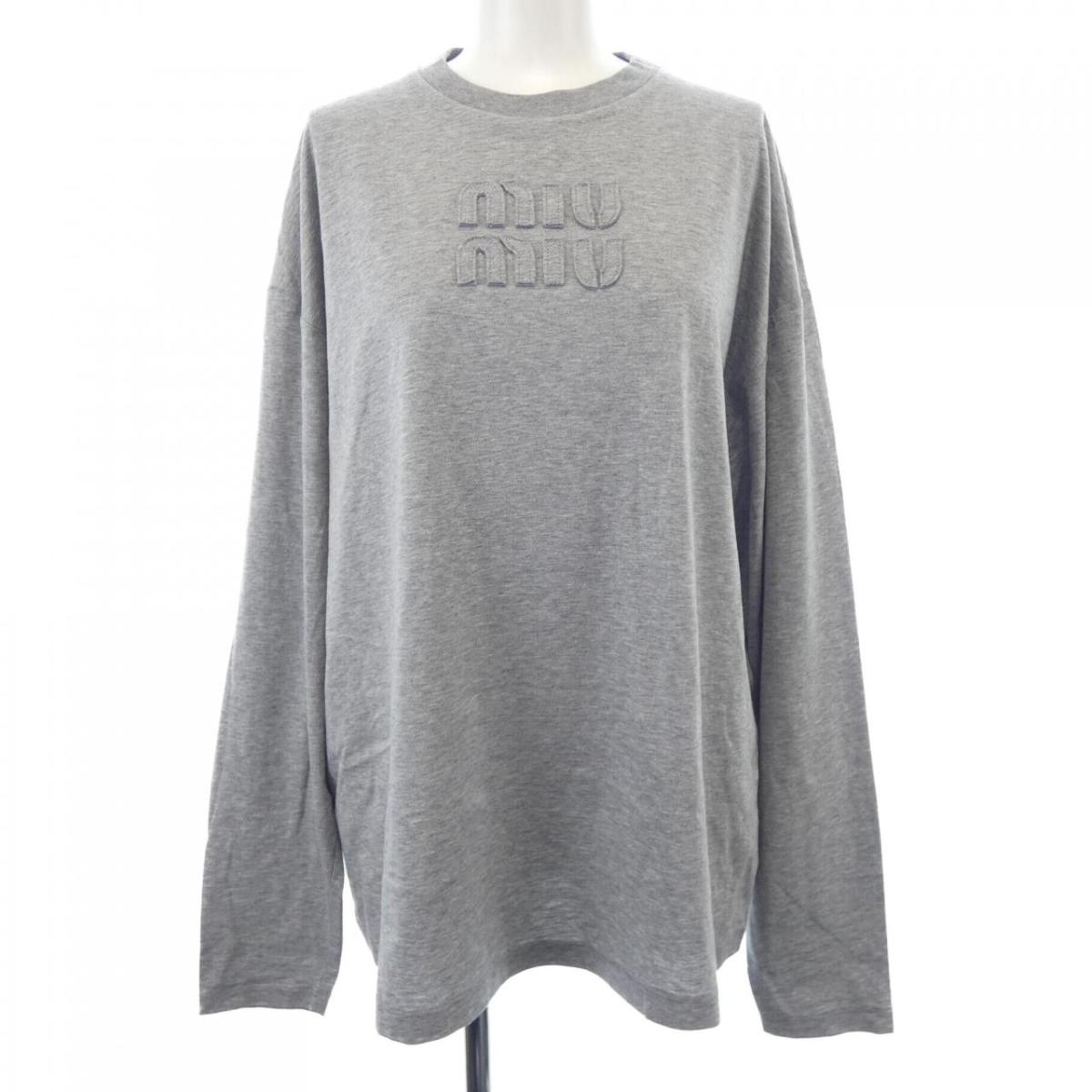 楽天市場】ミュウミュウ MIU MIU シームレス メランジ Tシャツ