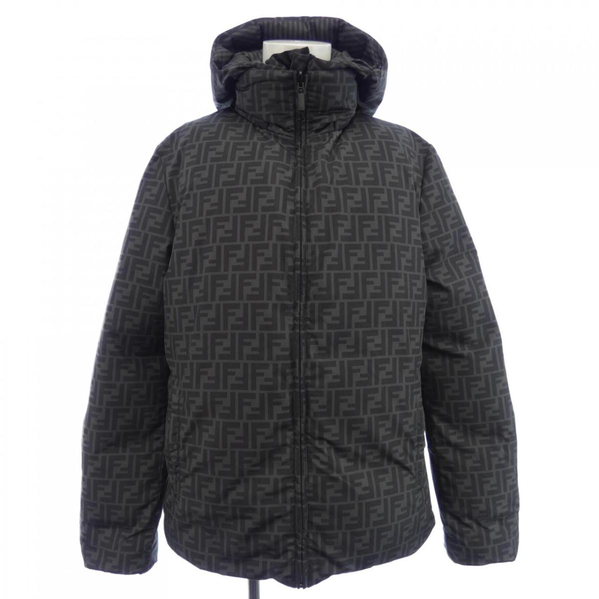 楽天市場】FENDI(フェンディ) サイズ:50 ズッカ柄 FFロゴ ダウン