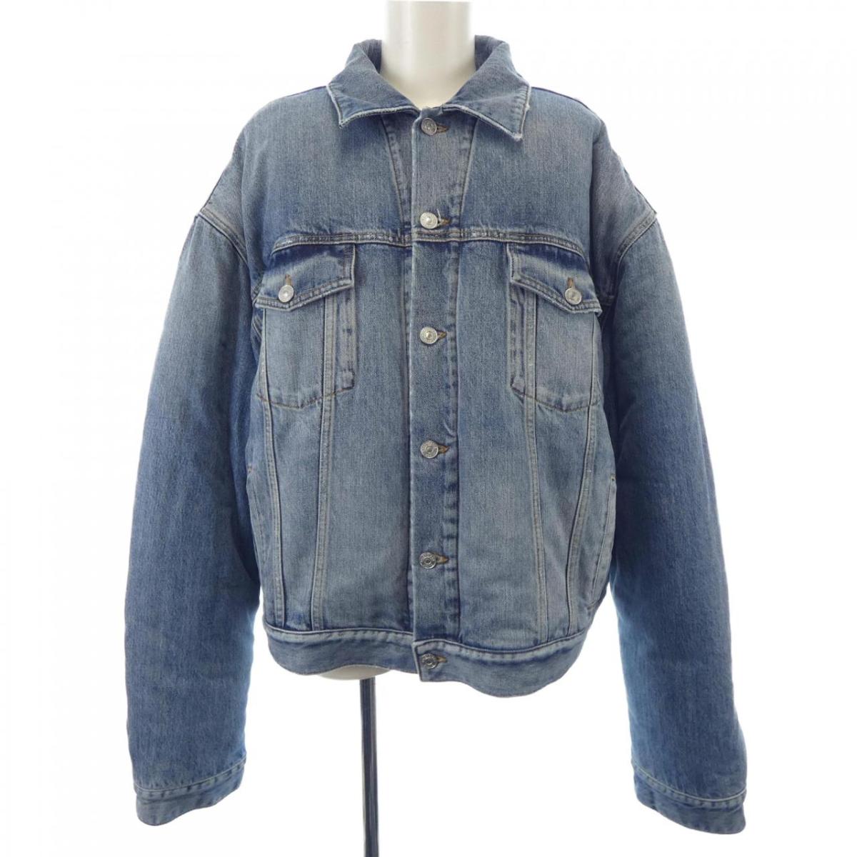 【極美品】バレンシアガ BALENCIAGA デニムジャケット 44サイズ 極美品]バレンシアガデニムジャケット balenciaga サイズ44 極美品