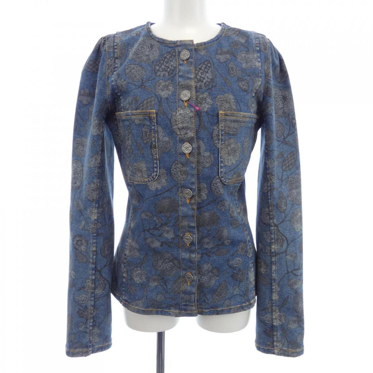 シャネル　デニムジャケット CHANEL(シャネル) デニムジャケットP76746V68693 P76746V68693