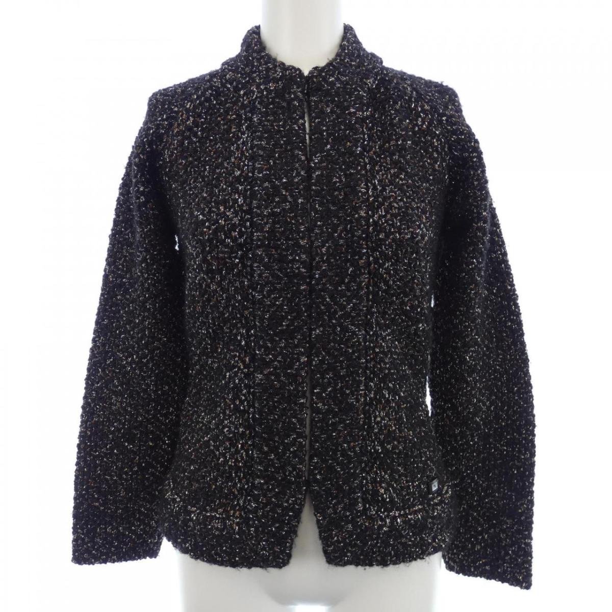 【ヴィンテージ】シャネル CHANEL P21873V01381 03A ノーカラージャケット【中古】
