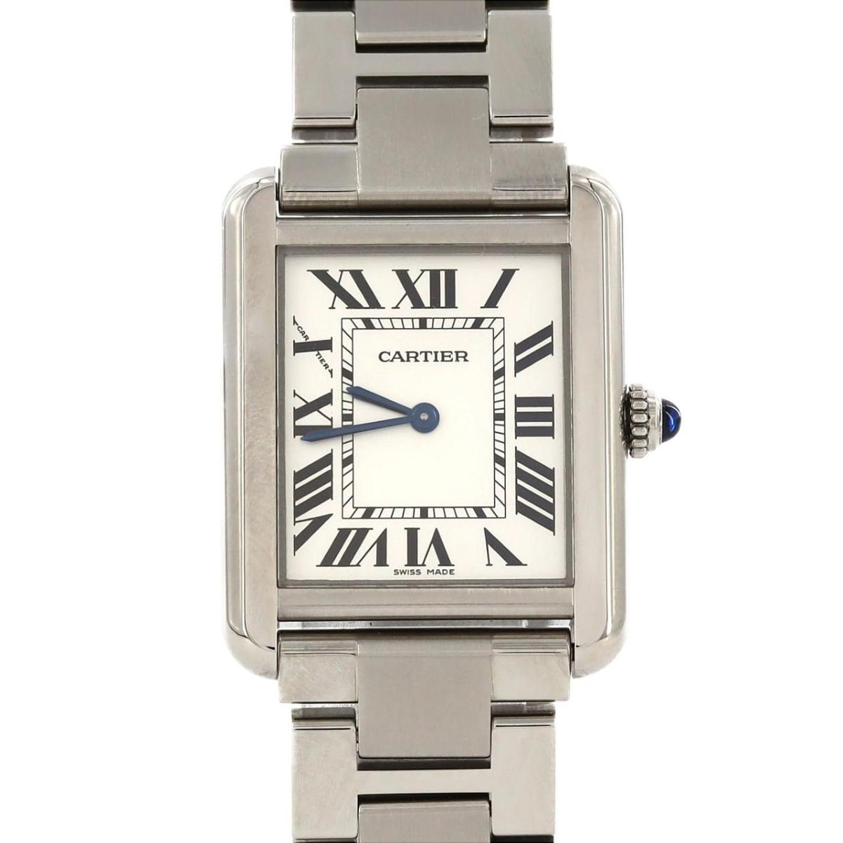 カルティエ タンクソロSM W5200013 SS クォーツ【中古】｜KOMEHYO ONLINESTORE 店 266,490円