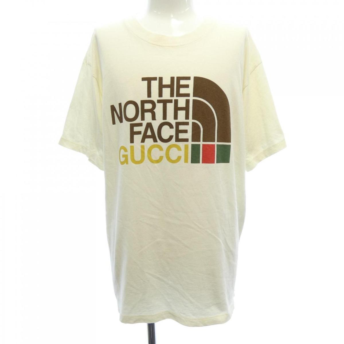 グッチザノースフェイス GUCCI×THE NORTH FACE 616036 XJDCL Tシャツ【中古】