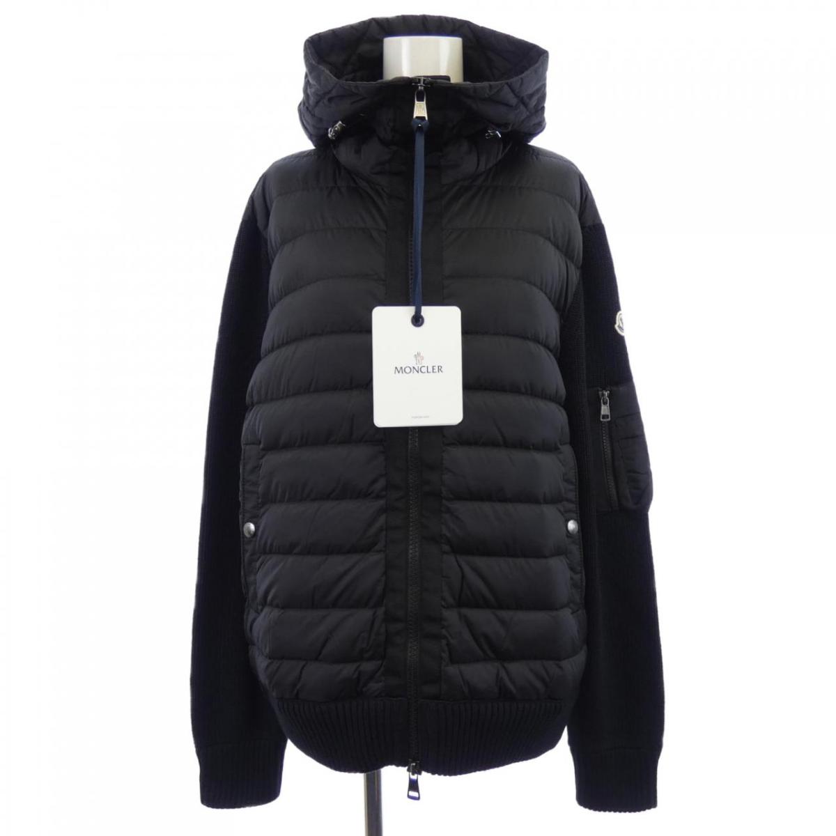 楽天市場】MONCLER モンクレール ダウンジャケット MARQUE ネイビー742