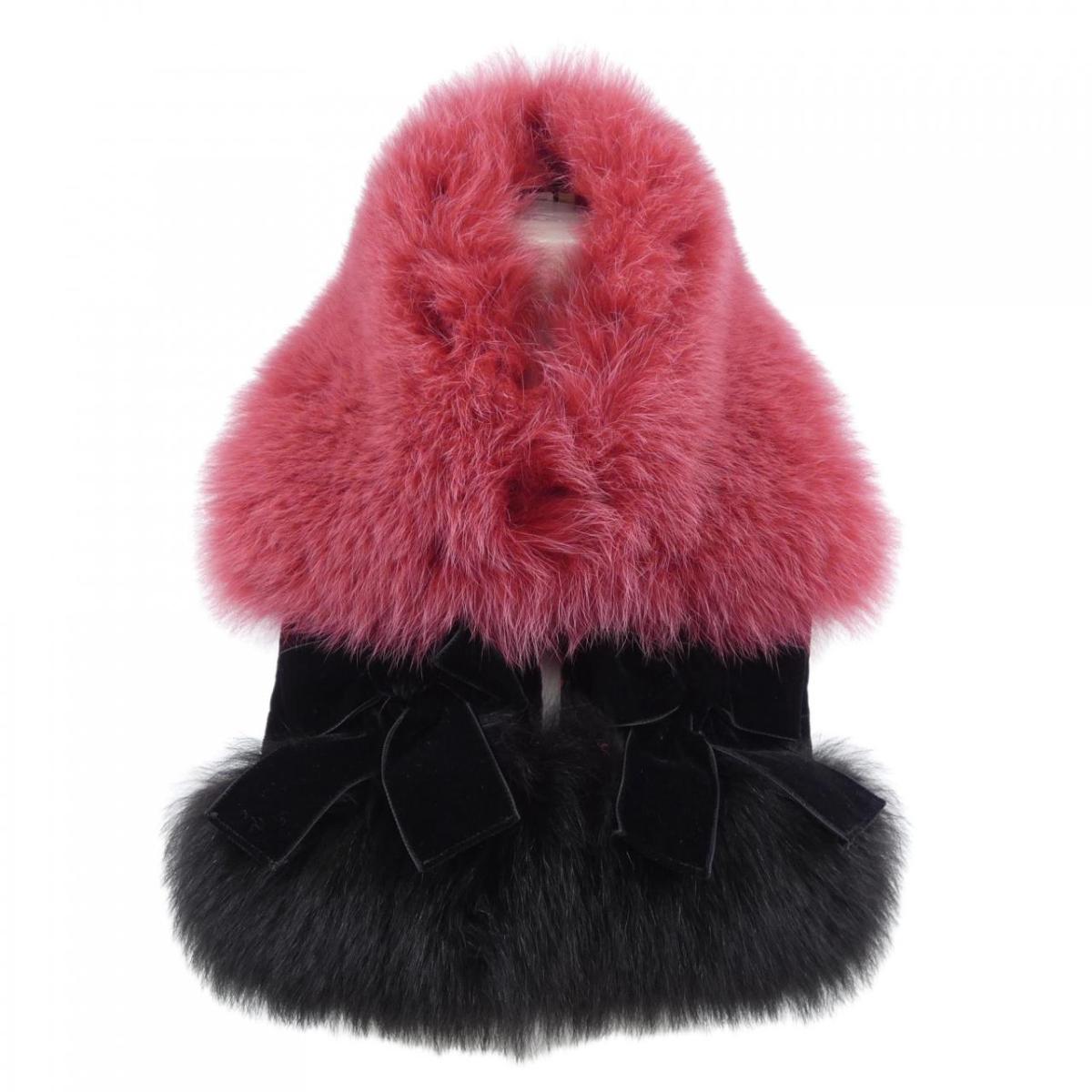フェンディ FENDI NFG467 A4C1 MUFFLER【中古】