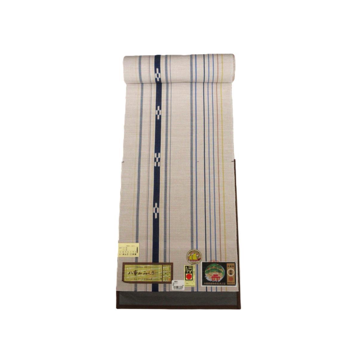 【新品】名古屋帯　未仕立て　八重山【新品】