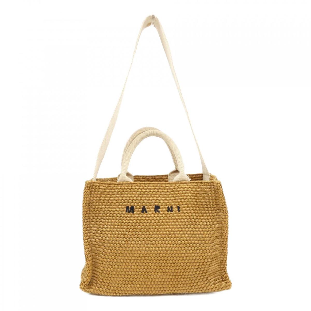 マルニ MARNI EAST-WESTトートバッグ SHMP0077U0 BAG【中古】