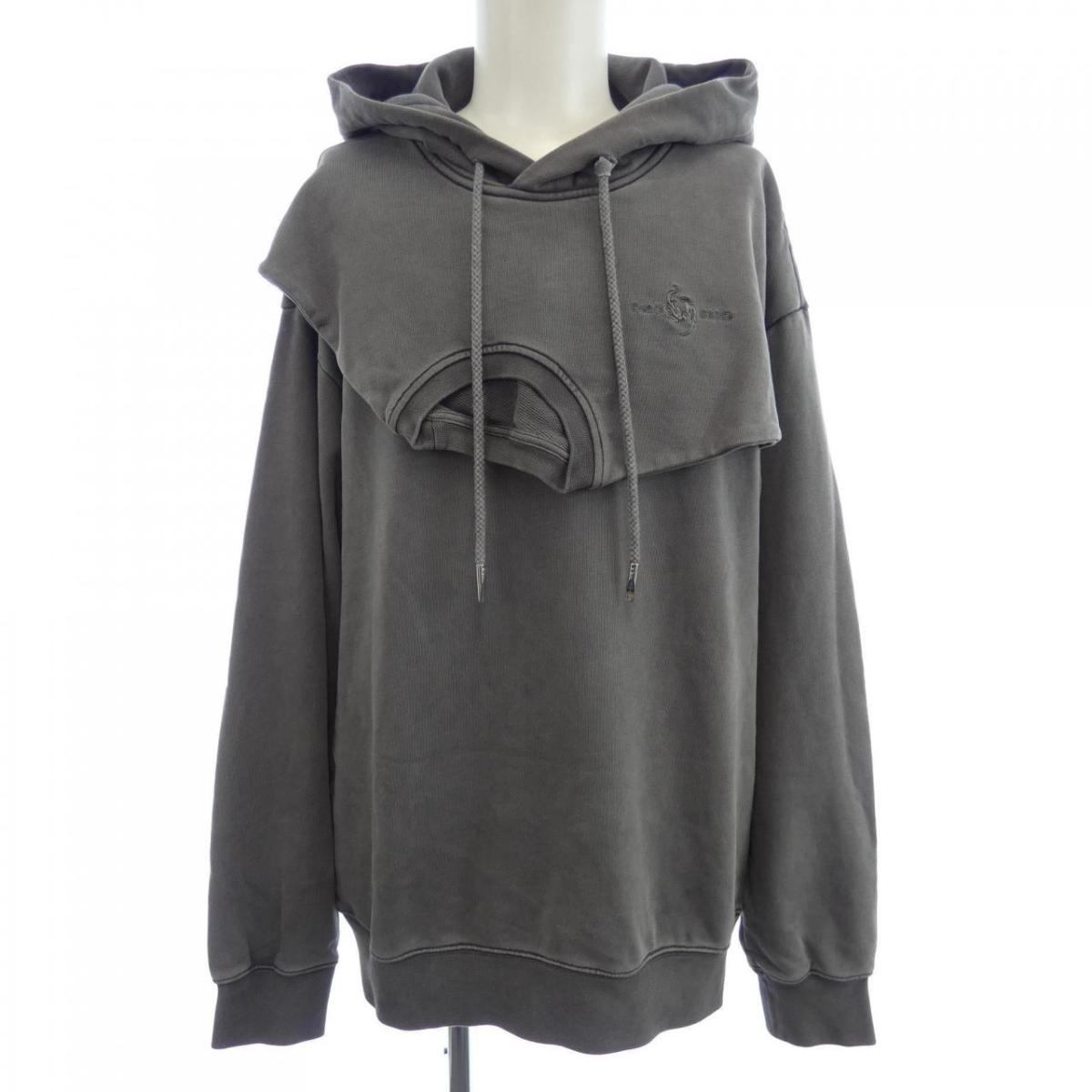 【中古】フェンチェンワン Feng Chen Wang スウェット 切替 パーカー プルオーバー French Terry Hoodie ブルー ブラック 青 黒 XS 楽天市場】【中古】フェンチェンワン Feng Chen Wang スウェット 切替