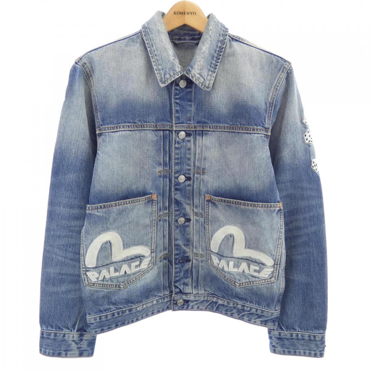 楽天市場】【美品/濃紺】EVISU 【LOT.1555 2nd type デニムジャケット