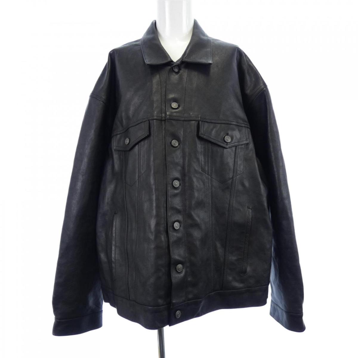 バレンシアガ　レザー 楽天市場】バレンシアガ BALENCIAGA 18SS レザー スウィングバイカー