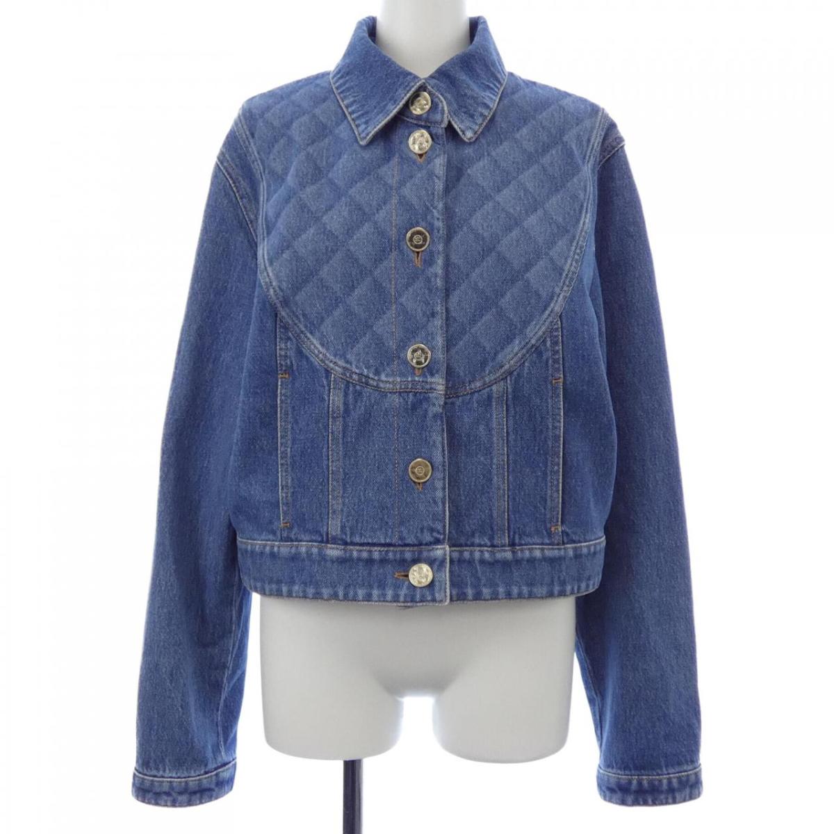 楽天市場】美品 CHANEL シャネル デニム ジャケット CHANEL