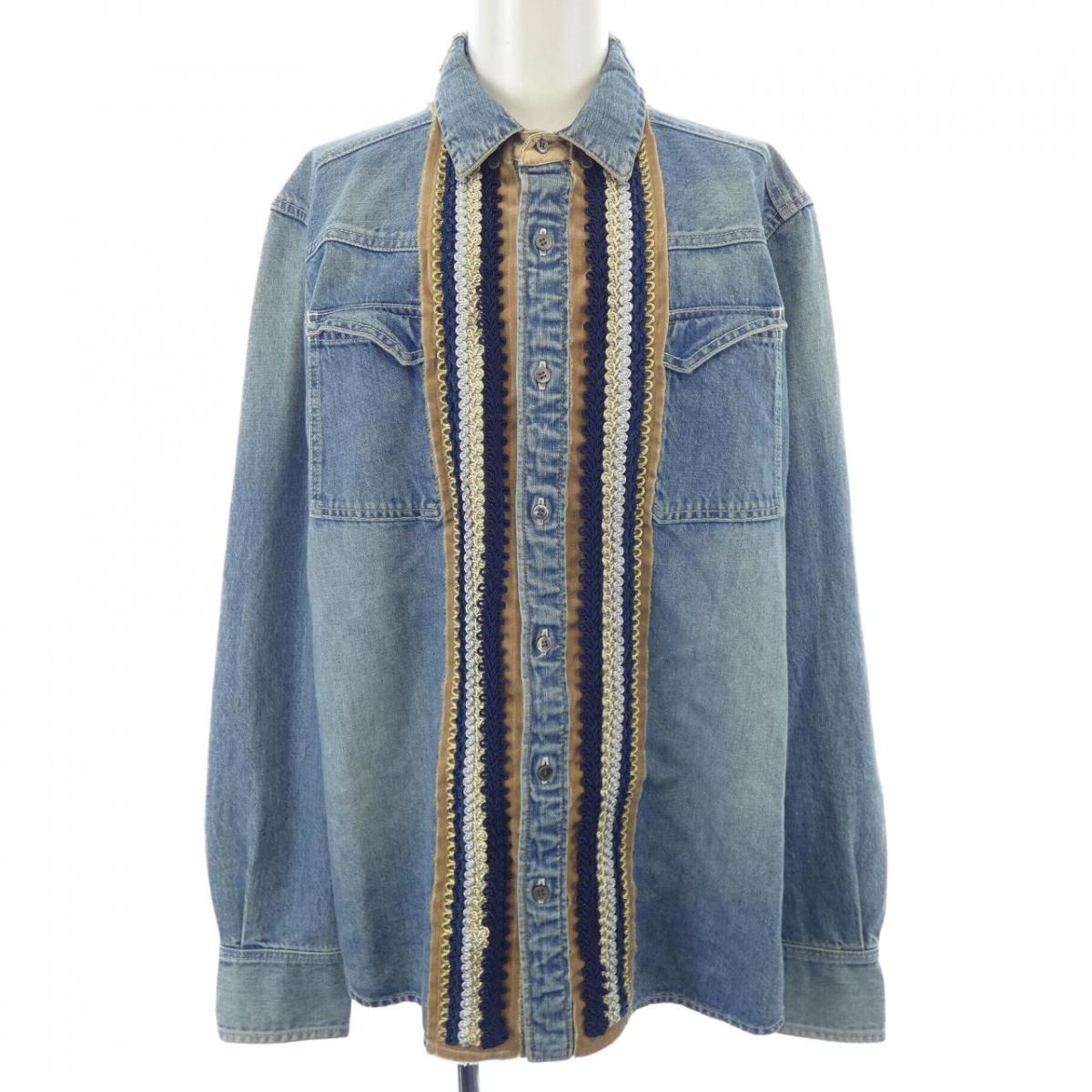 楽天市場】sacai サカイ 20SS レイヤードダブルワイドシャツ 20