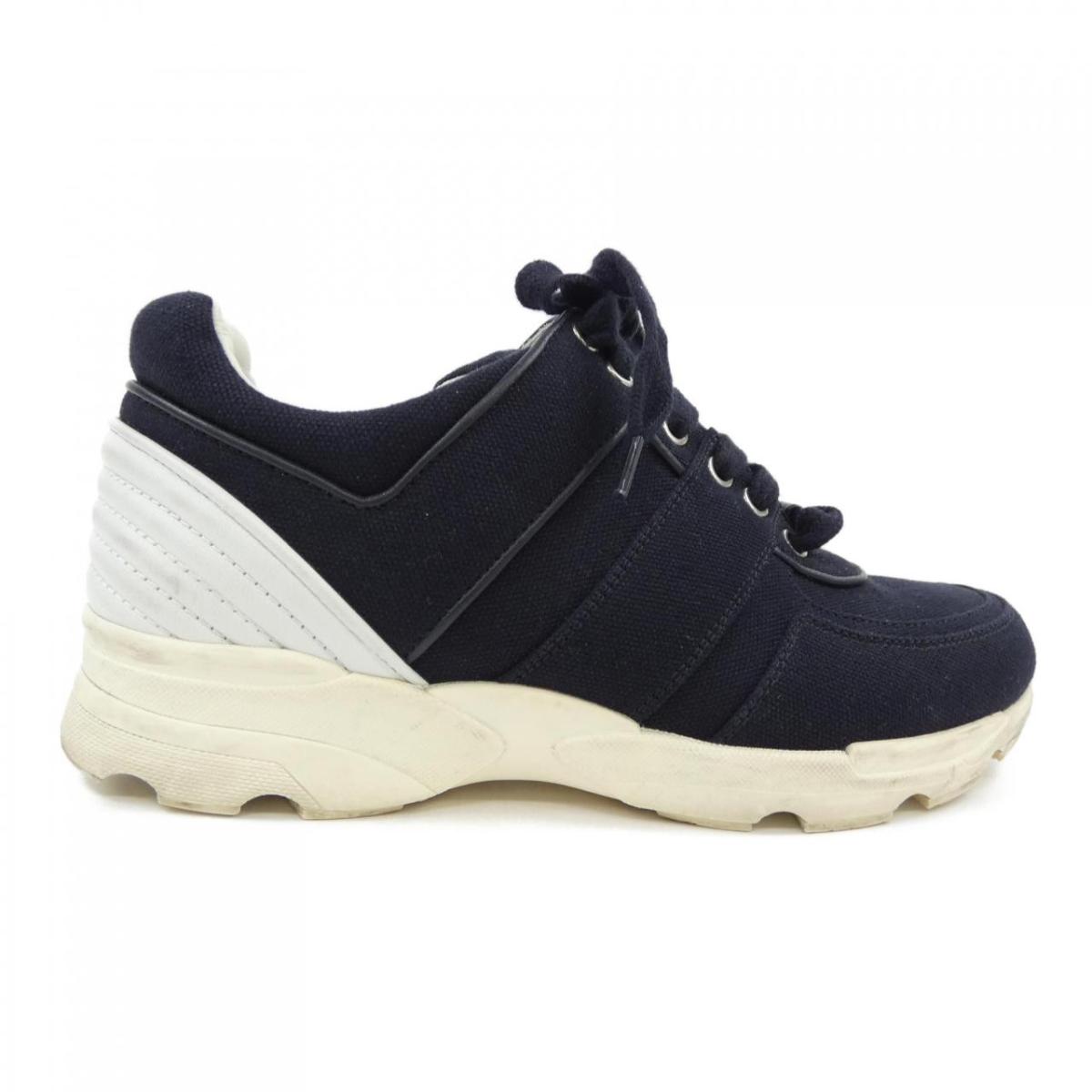 楽天市場】CHANEL スニーカー G35934 レザー ホワイト×ピンク＃36 未