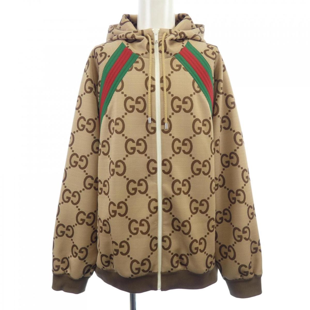 楽天市場】グッチ GUCCI マキシGG コットン ジップアップ ジャケット