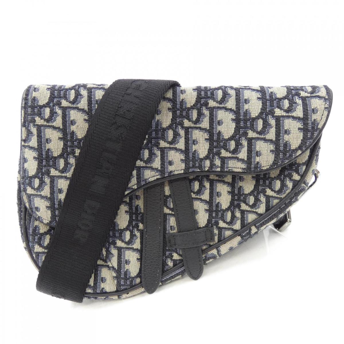 ディオール DIOR MINI SADDLE OBLIQUE 1ADP0191YKY BAG【中古】