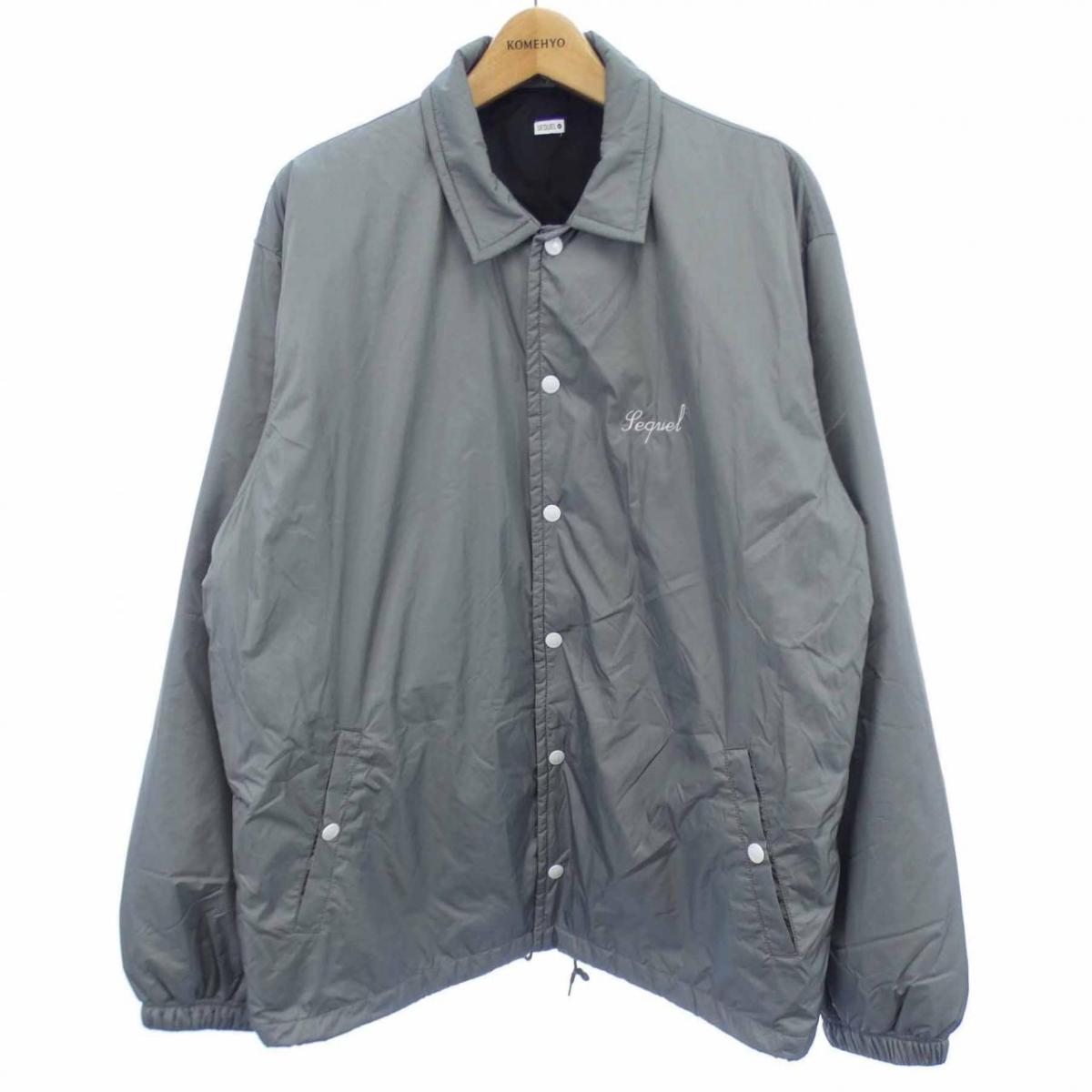 楽天市場】SEQUEL シークエル コート サイズ:S 20AW ラインプリント