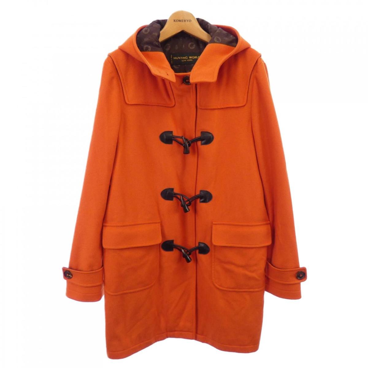 楽天市場】ハンティングワールド ダッフルコート/38/オレンジ/HUNTING 楽天市場】ハンティングワールド ダッフルコート/38/オレンジ/HUNTING