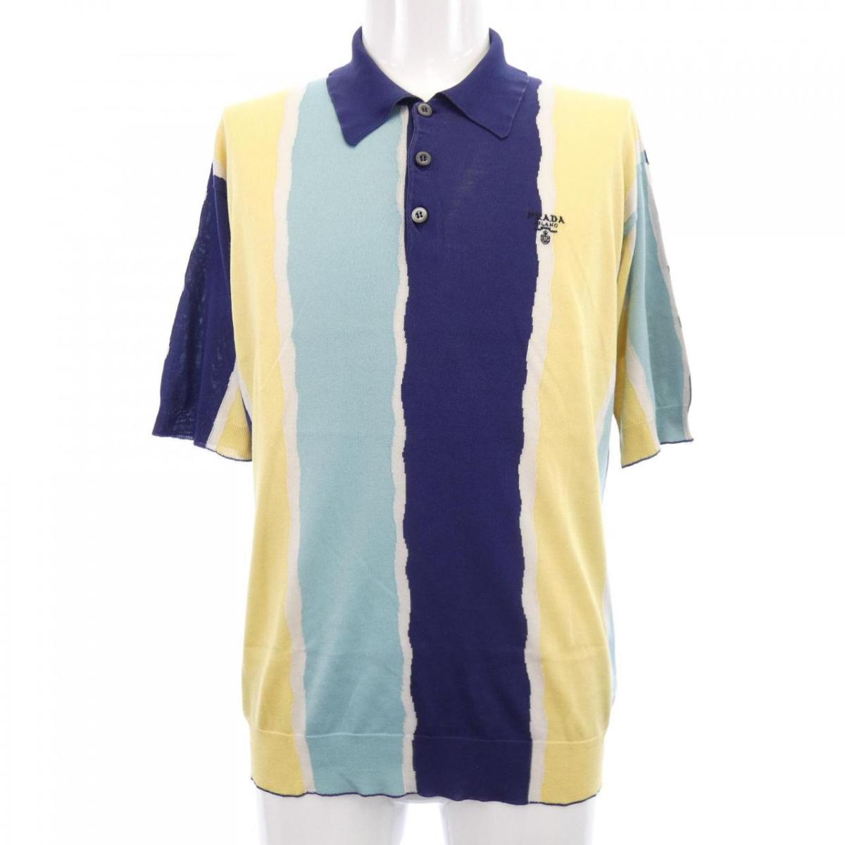 楽天市場】PRADA プラダ/PIQUET 三角ロゴポロシャツ/UJN444 S181