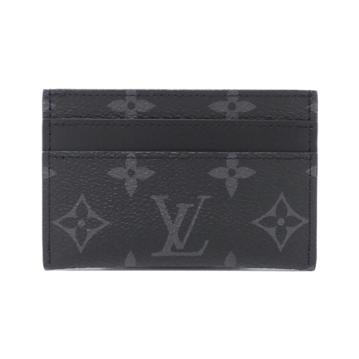 未使用 Louis Vuitton ルイヴィトン エピ ノワール 札&カード入れ LOUIS VUITTON（ルイ・ヴィトン） 二つ折りカードケース エピ ノワール
