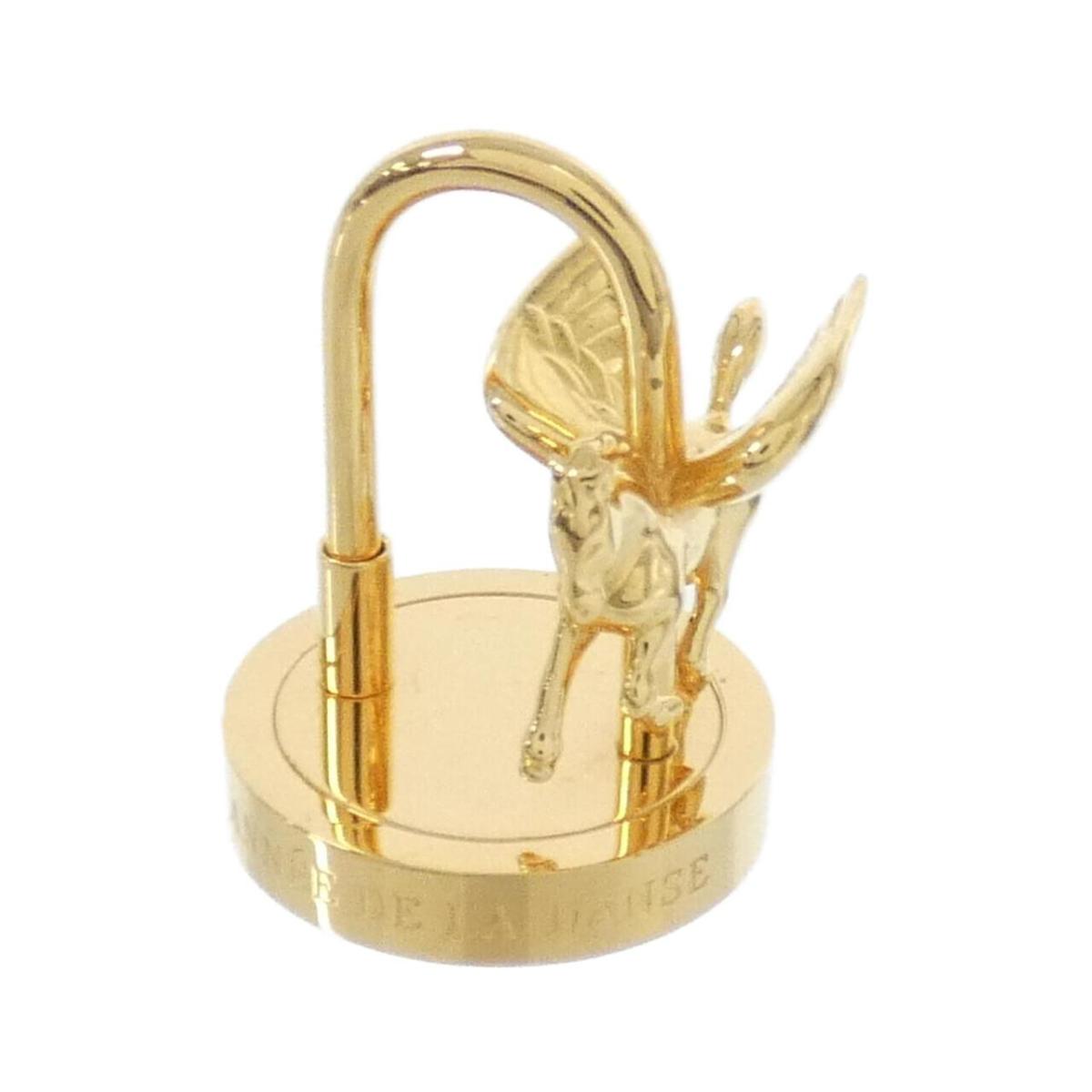 エルメス ANNEE DE 天使の都市 DANCE カデナ 071717F キーホルダー【中古】