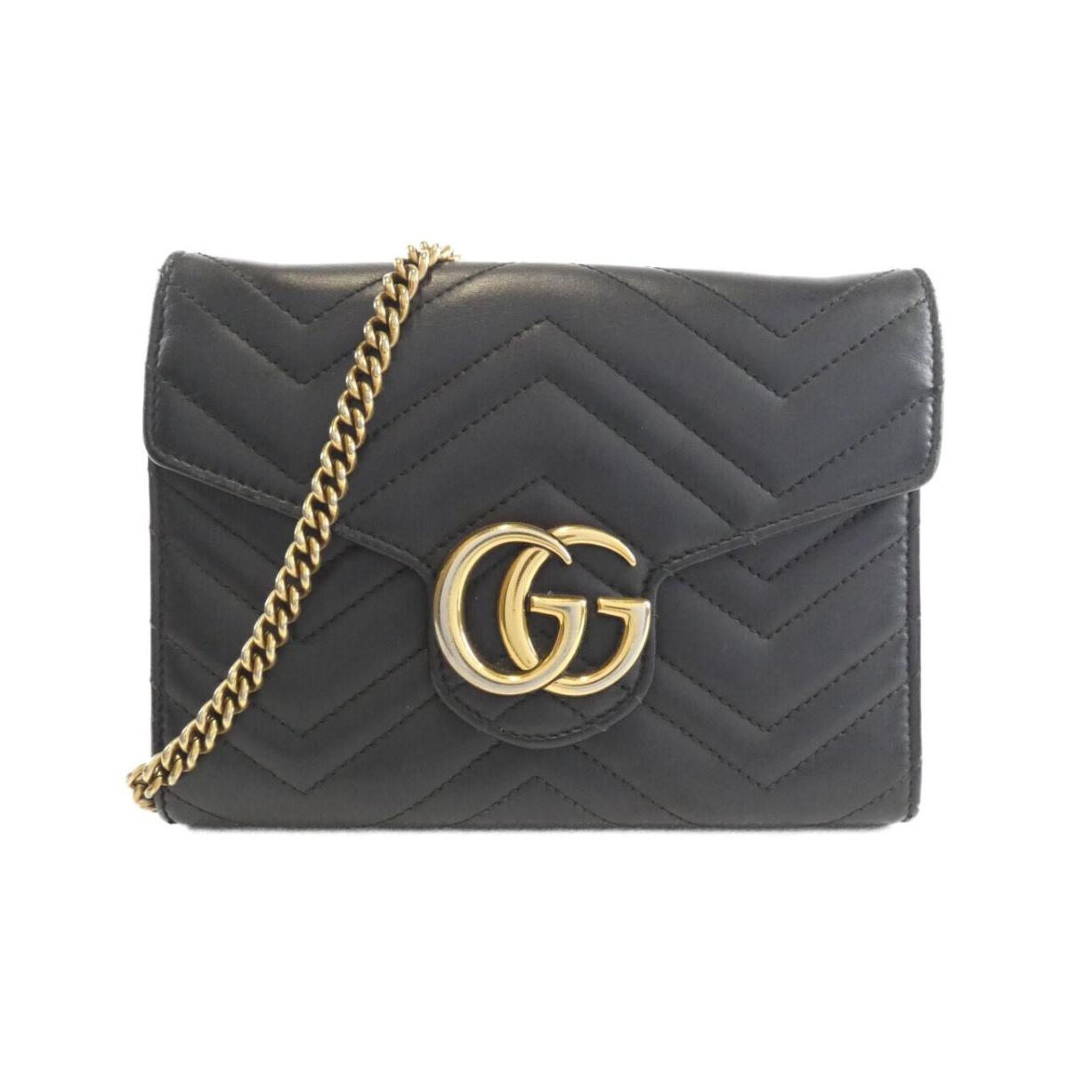 グッチ GGマーモント 474575 DTD1T ショルダーバッグ【中古】
